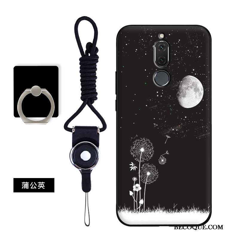 Huawei Mate 10 Lite Personnalité Tendance Coque Dessin Animé Étui Bleu