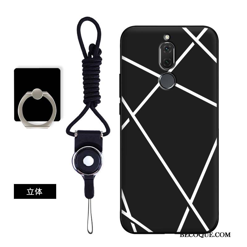 Huawei Mate 10 Lite Personnalité Tendance Coque Dessin Animé Étui Bleu