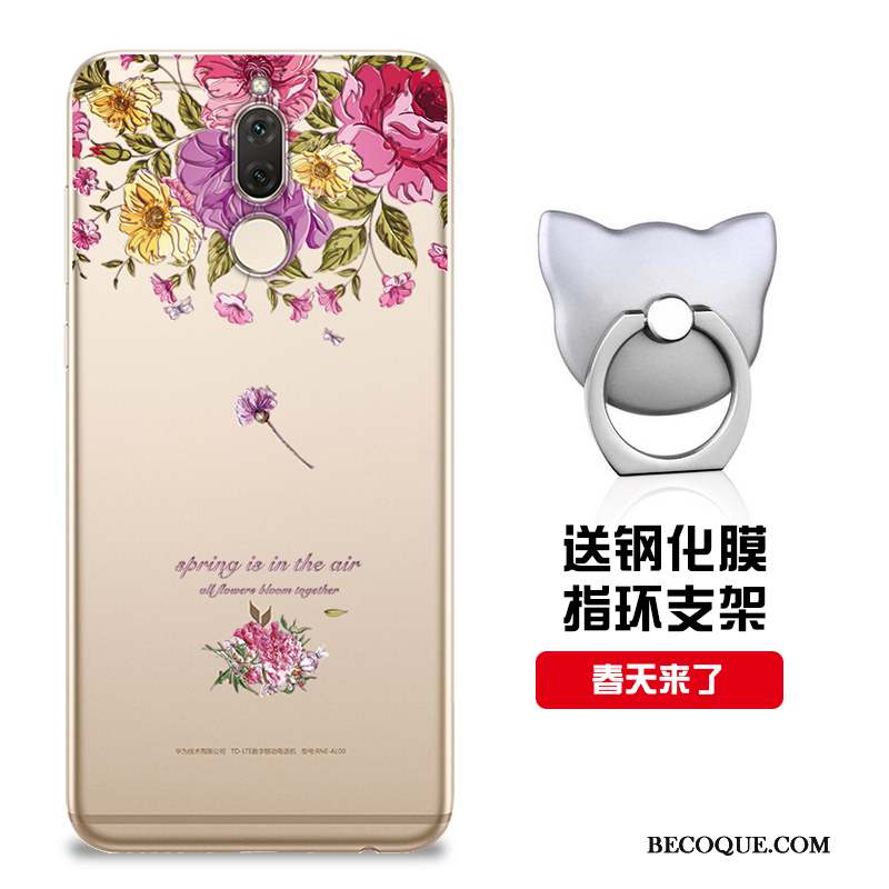 Huawei Mate 10 Lite Protection Incassable Modèle Rose Coque De Téléphone Personnalisé