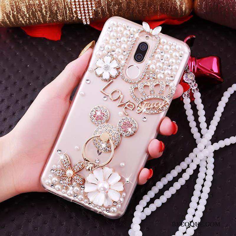 Huawei Mate 10 Lite Strass Créatif Protection Coque De Téléphone Incassable Silicone