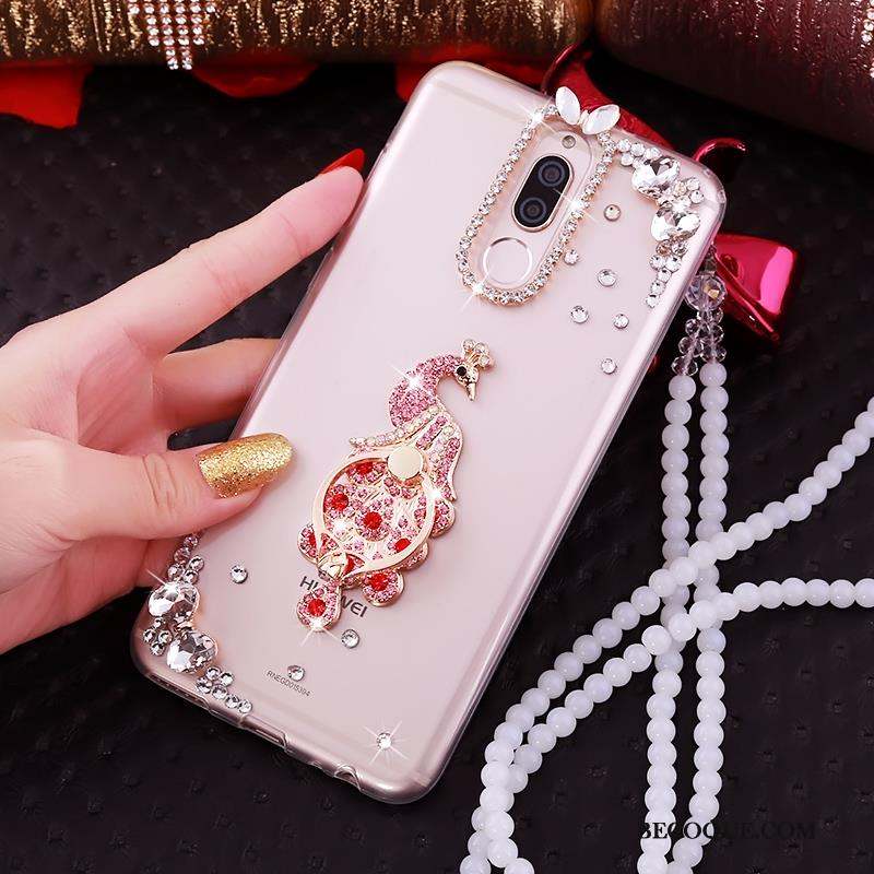 Huawei Mate 10 Lite Strass Créatif Protection Coque De Téléphone Incassable Silicone