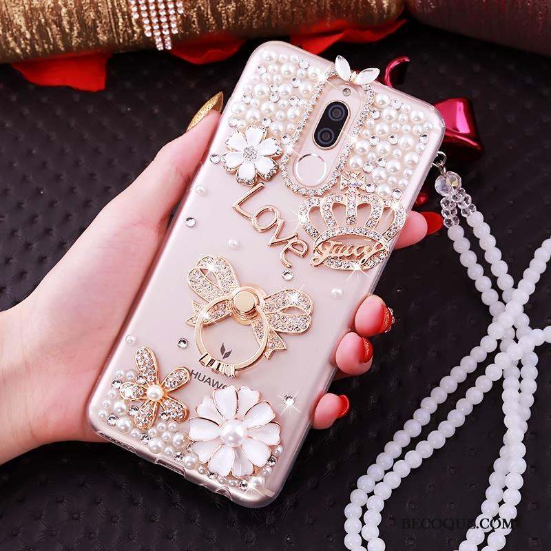 Huawei Mate 10 Lite Strass Créatif Protection Coque De Téléphone Incassable Silicone