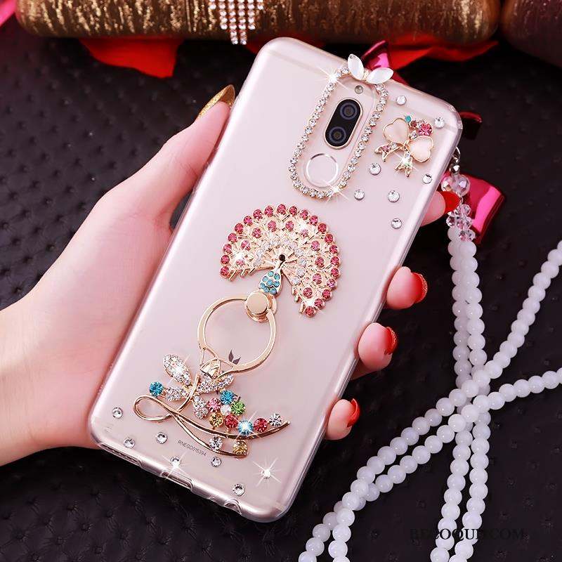 Huawei Mate 10 Lite Strass Créatif Protection Coque De Téléphone Incassable Silicone