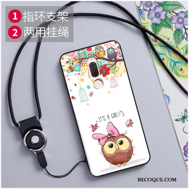 Huawei Mate 10 Lite Support Coque De Téléphone Tendance Multicolore Étui En Cuir