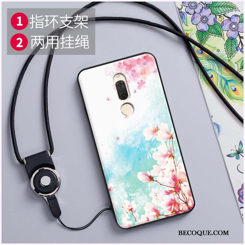 Huawei Mate 10 Lite Support Coque De Téléphone Tendance Multicolore Étui En Cuir