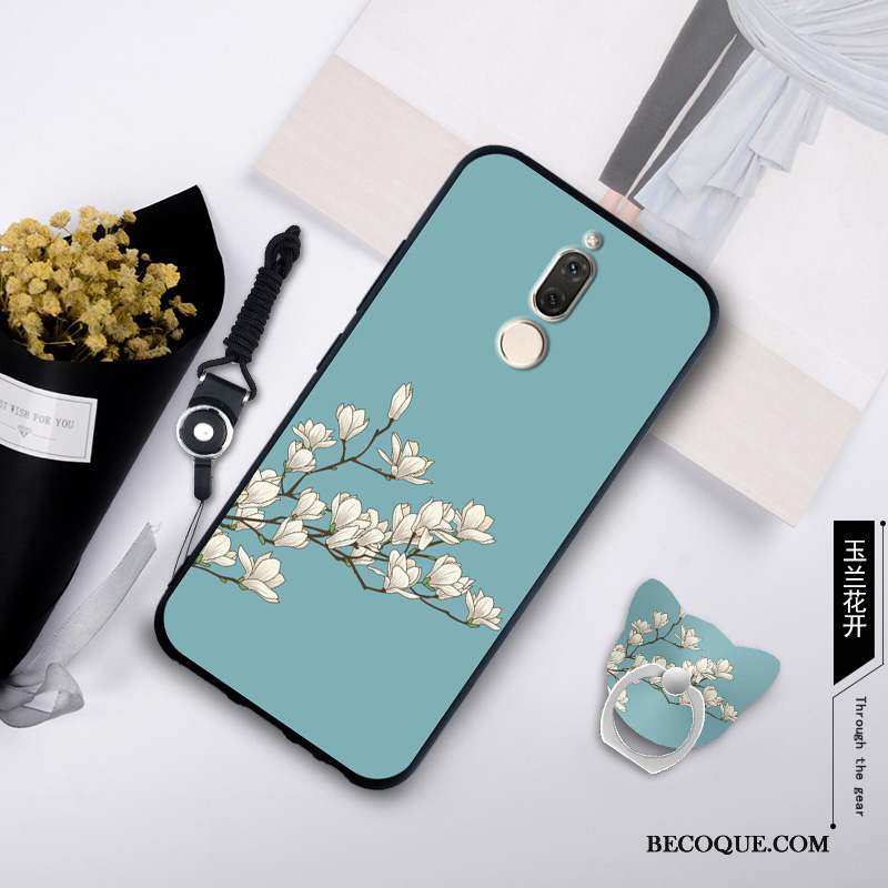 Huawei Mate 10 Lite Vert Fluide Doux Coque De Téléphone Tendance Étui Protection