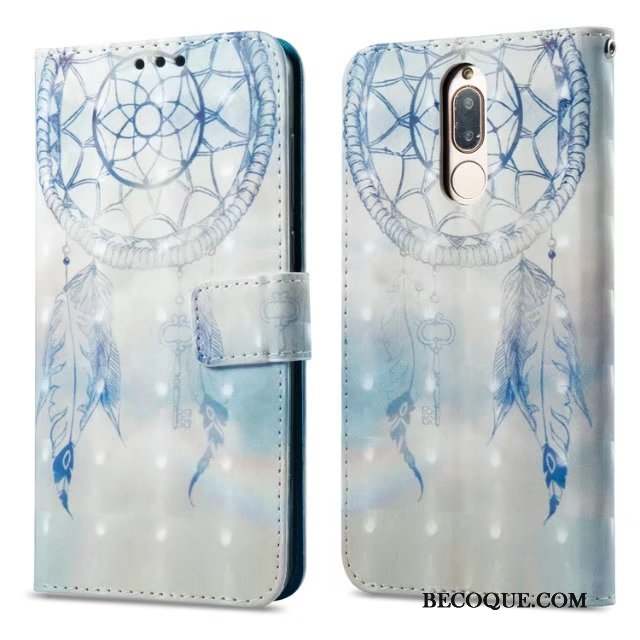 Huawei Mate 10 Lite Étui Téléphone Portable Étui En Cuir Protection Coque Multicolore