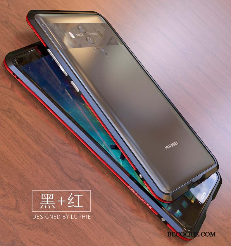 Huawei Mate 10 Métal Très Mince Coque Protection De Téléphone Or