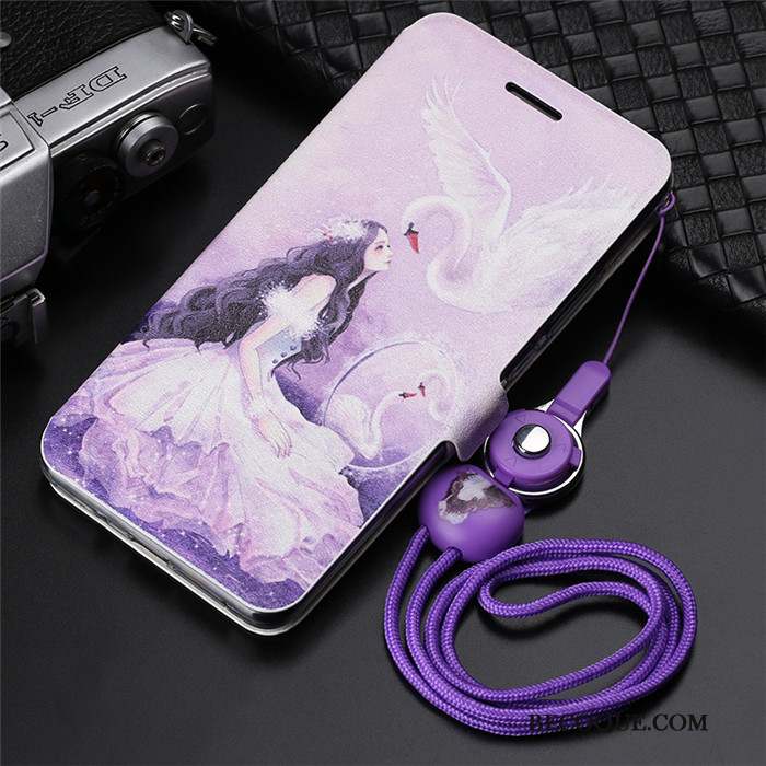 Huawei Mate 10 Pro Clamshell Fluide Doux Violet Silicone Coque De Téléphone Étui En Cuir