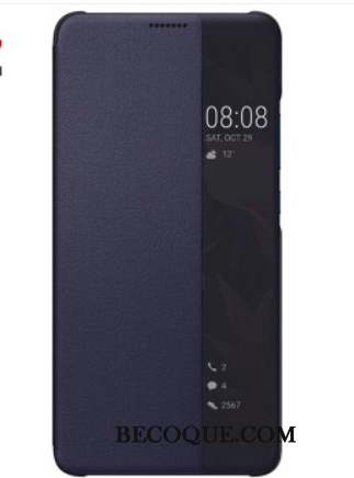 Huawei Mate 10 Pro Coque De Téléphone Étui Housse Noir Étui En Cuir Protection