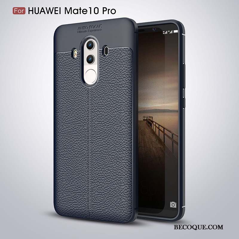 Huawei Mate 10 Pro Coque Gris Silicone Incassable Tout Compris Fluide Doux Personnalité