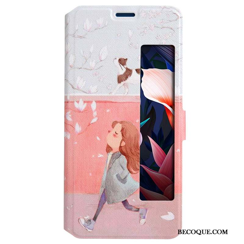 Huawei Mate 10 Pro Coque Housse Fluide Doux Windows Incassable Protection Étui