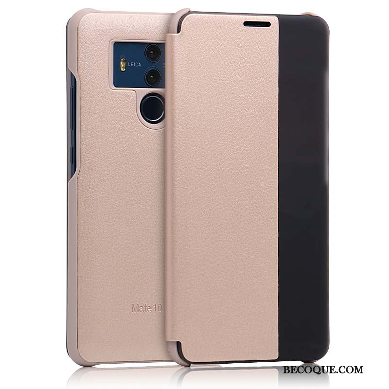 Huawei Mate 10 Pro Coque Protection Étui En Cuir Housse Tout Compris Bleu Incassable