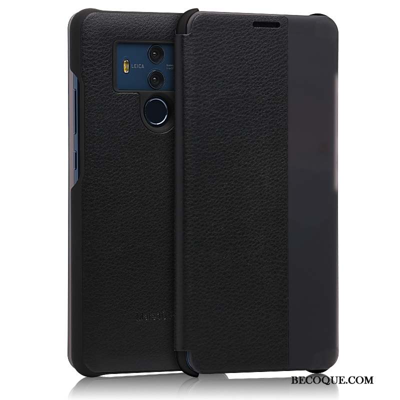 Huawei Mate 10 Pro Coque Protection Étui En Cuir Housse Tout Compris Bleu Incassable