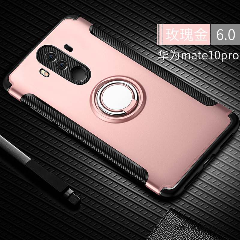 Huawei Mate 10 Pro Créatif Étui Incassable Or Coque De Téléphone Silicone