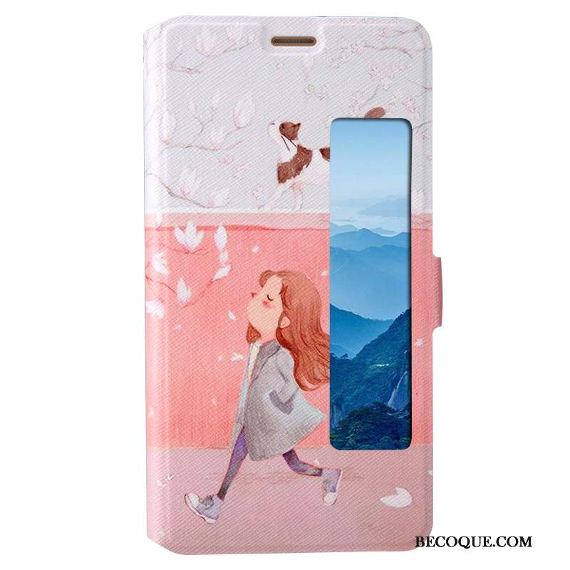 Huawei Mate 10 Pro Dessin Animé Étui Protection Multicolore Coque De Téléphone Étui En Cuir