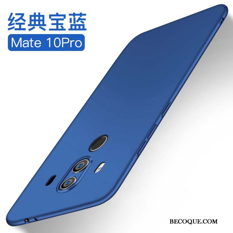 Huawei Mate 10 Pro Délavé En Daim Étui Coque De Téléphone Or Difficile Incassable
