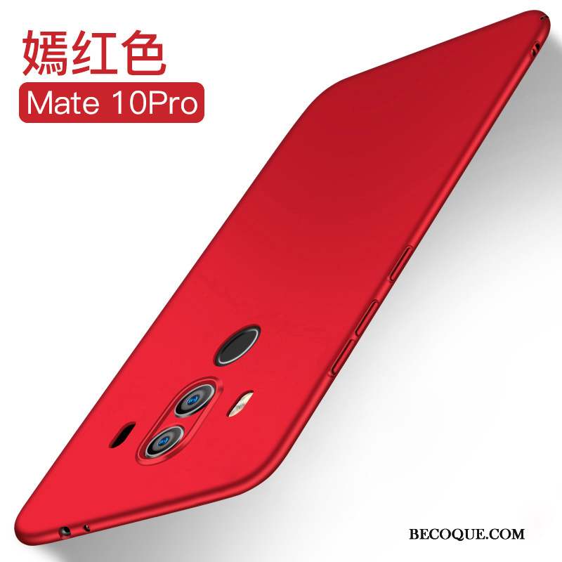 Huawei Mate 10 Pro Délavé En Daim Étui Coque De Téléphone Or Difficile Incassable