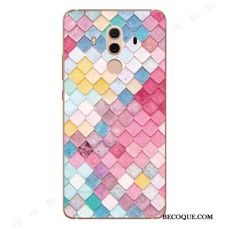 Huawei Mate 10 Pro Fluide Doux Protection Silicone Incassable Coque De Téléphone Art