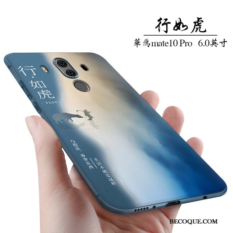 Huawei Mate 10 Pro Incassable Tout Compris Coque De Téléphone Petit Silicone Créatif