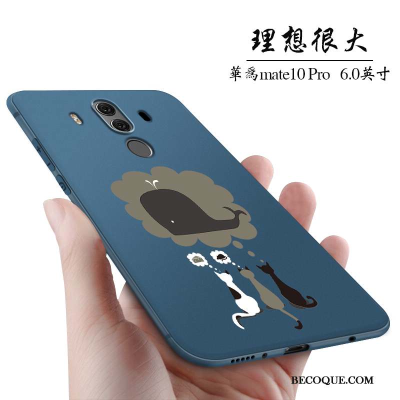 Huawei Mate 10 Pro Incassable Tout Compris Coque De Téléphone Petit Silicone Créatif