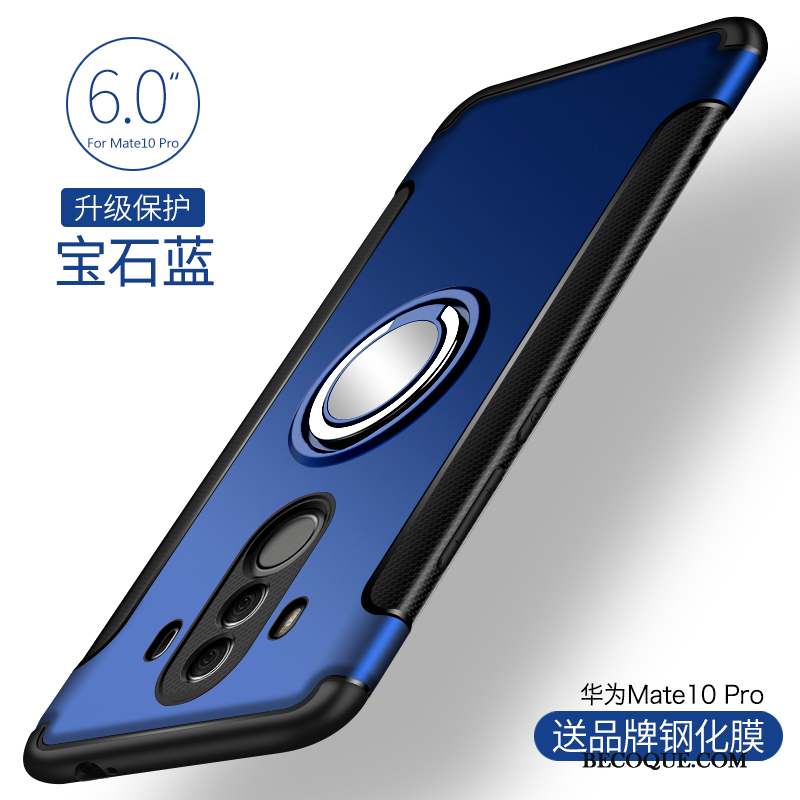 Huawei Mate 10 Pro Personnalité Or Incassable Coque De Téléphone Silicone