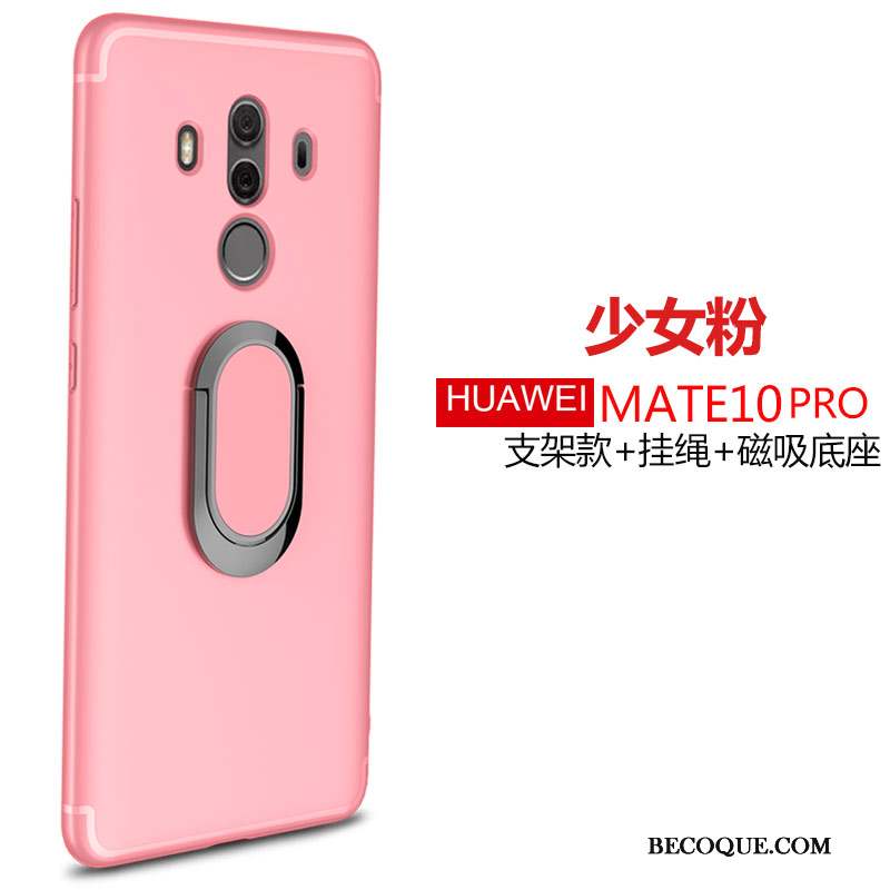 Huawei Mate 10 Pro Protection Coque De Téléphone Fluide Doux Ornements Suspendus Silicone Bleu