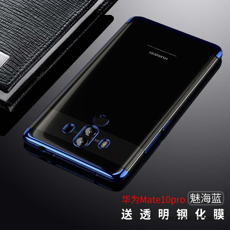 Huawei Mate 10 Pro Transparent Fluide Doux Très Mince Coque De Téléphone Incassable Silicone