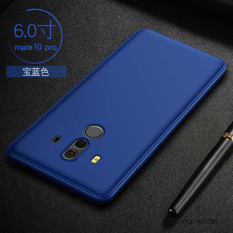 Huawei Mate 10 Pro Étui Coque De Téléphone Fluide Doux Silicone Très Mince Protection