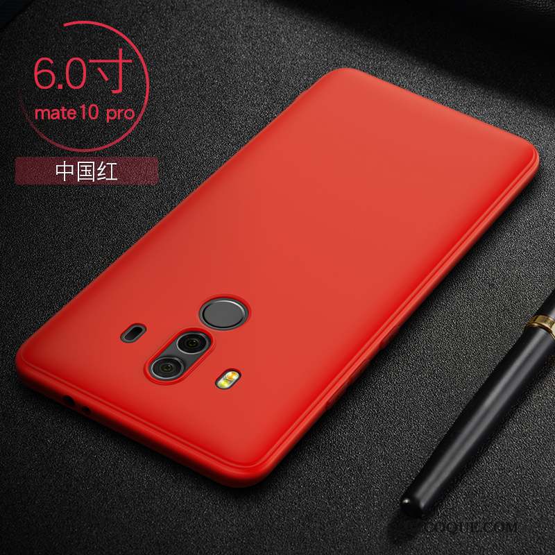 Huawei Mate 10 Pro Étui Coque De Téléphone Fluide Doux Silicone Très Mince Protection