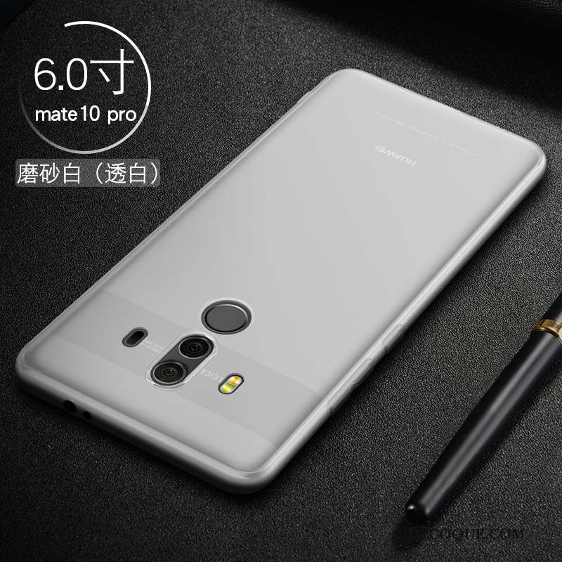 Huawei Mate 10 Pro Étui Coque De Téléphone Fluide Doux Silicone Très Mince Protection