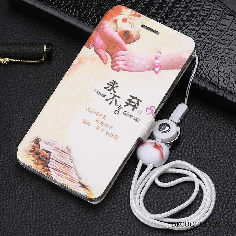 Huawei Mate 10 Pro Étui En Cuir Rose Coque De Téléphone Dessin Animé Housse Peinture