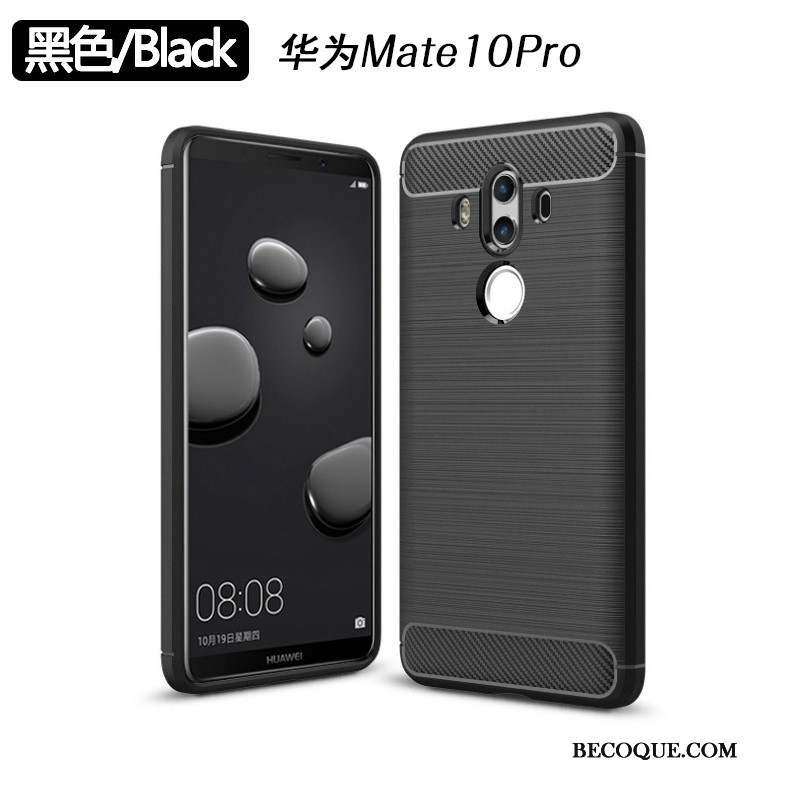 Huawei Mate 10 Pro Étui Fluide Doux Tout Compris Coque De Téléphone Protection Silicone