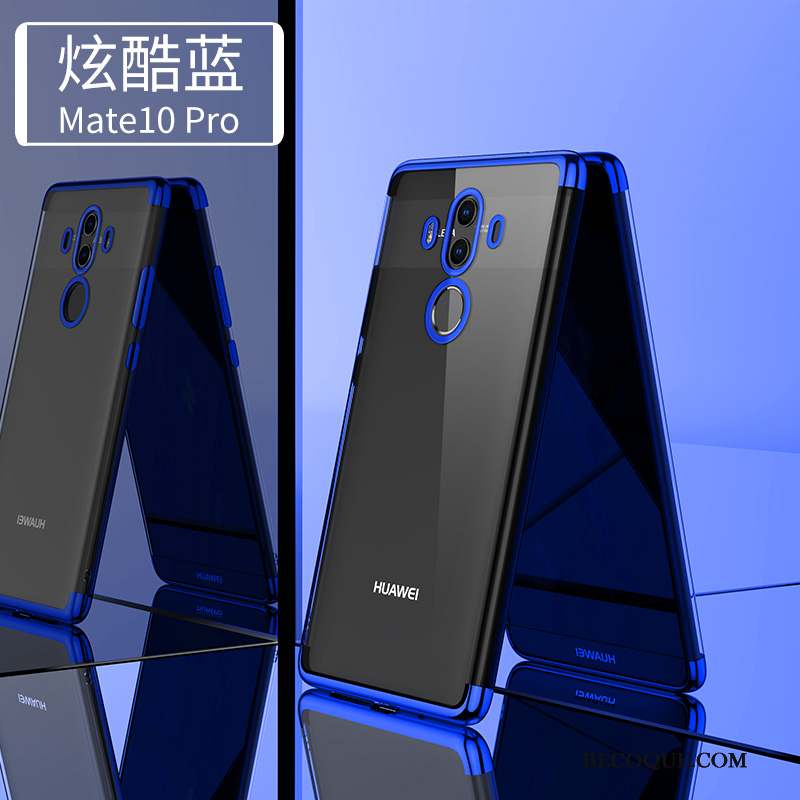 Huawei Mate 10 Pro Étui Fluide Doux Très Mince Transparent Coque De Téléphone Tout Compris
