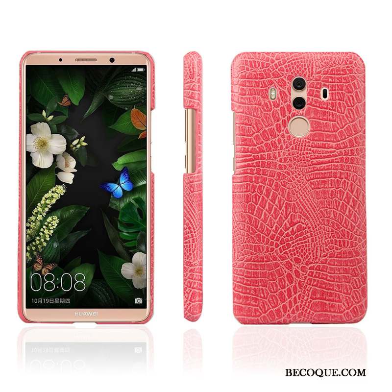 Huawei Mate 10 Pro Étui Nouveau Protection Crocodile Modèle Coque De Téléphone