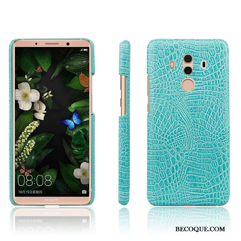 Huawei Mate 10 Pro Étui Nouveau Protection Crocodile Modèle Coque De Téléphone