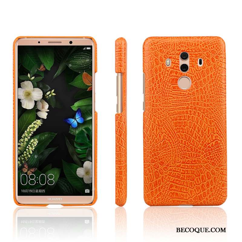 Huawei Mate 10 Pro Étui Nouveau Protection Crocodile Modèle Coque De Téléphone