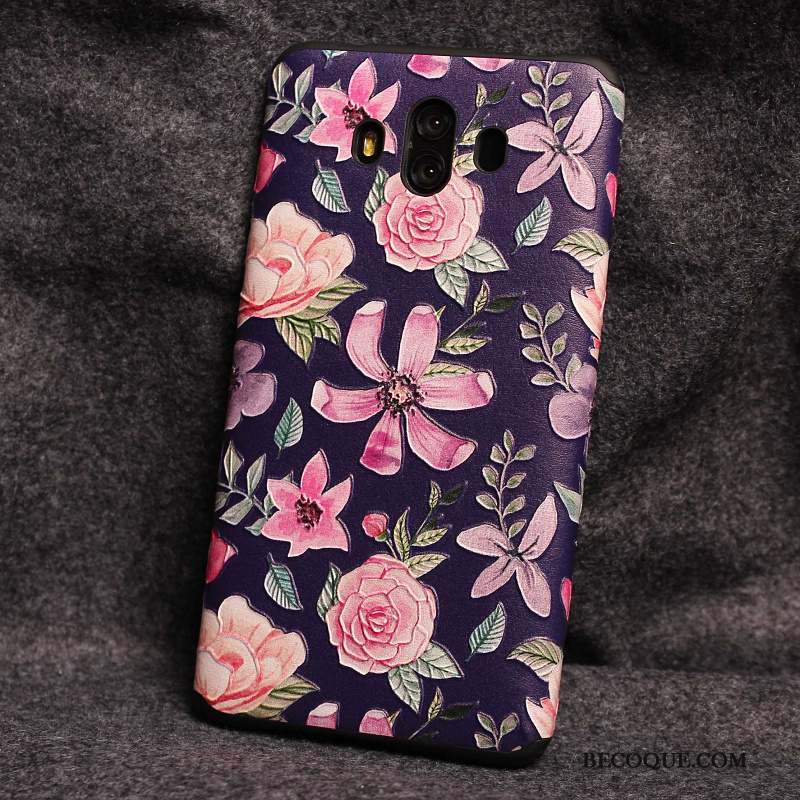 Huawei Mate 10 Protection Rose Coque De Téléphone Incassable Téléphone Portable Créatif