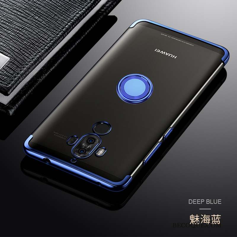 Huawei Mate 10 Silicone Bleu Protection Très Mince Étui Coque De Téléphone