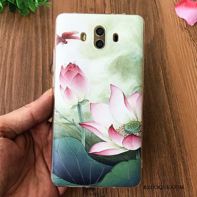 Huawei Mate 10 Silicone Tout Compris Coque De Téléphone Téléphone Portable Personnalité Gaufrage