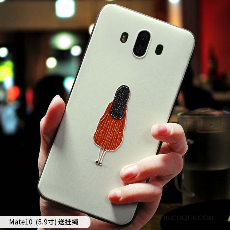 Huawei Mate 10 Simple Incassable Charmant Silicone Créatif Coque De Téléphone