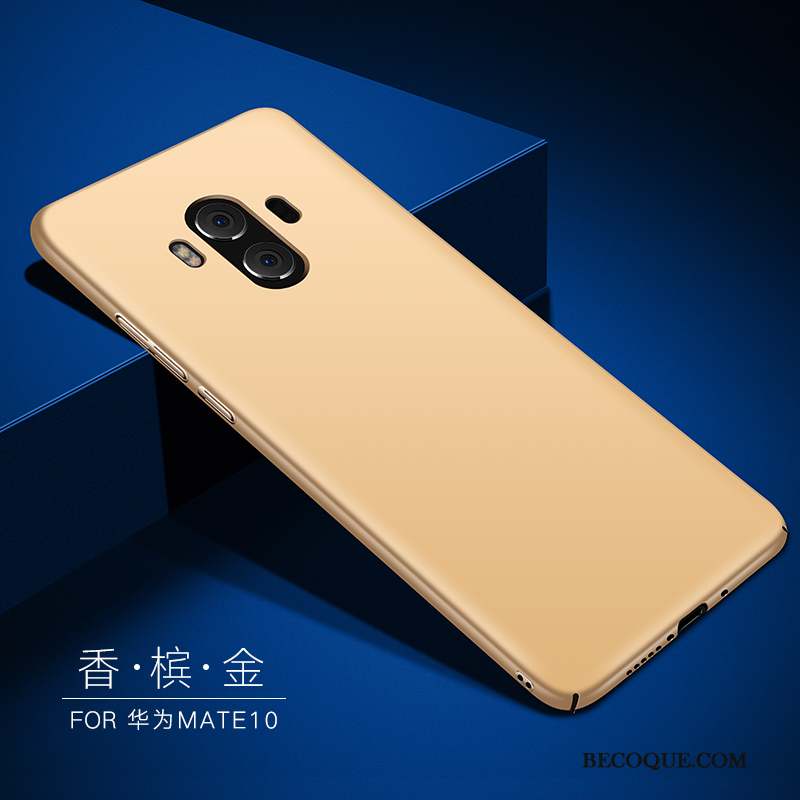 Huawei Mate 10 Support Coque De Téléphone Protection Délavé En Daim Étui