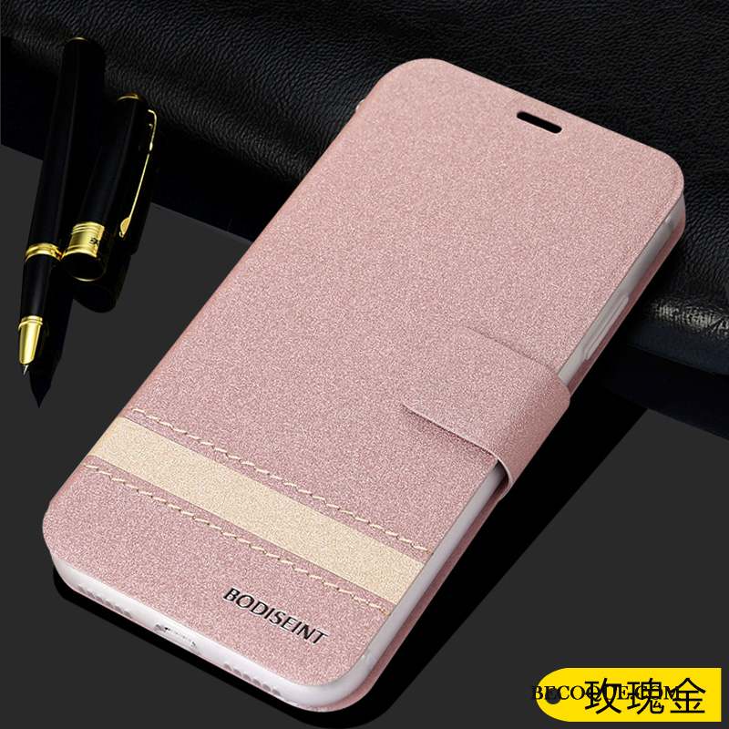 Huawei Mate 20 Lite Coque Téléphone Portable Protection Rose Étui Tempérer Clamshell