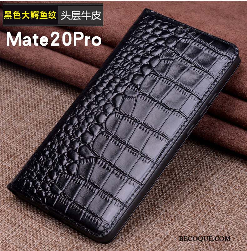 Huawei Mate 20 Pro Protection Téléphone Portable Étui Étui En Cuir Coque