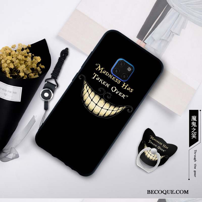Huawei Mate 20 Rs Coque De Téléphone Mode Protection Fluide Doux Blanc Tendance