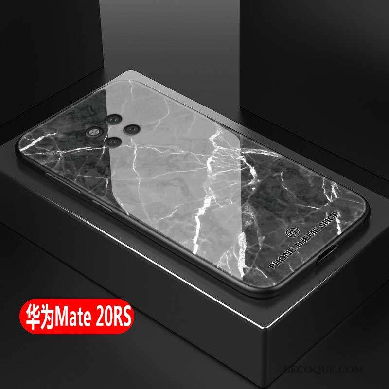 Huawei Mate 20 Rs Créatif Silicone Verre Tout Compris Coque De Téléphone Incassable
