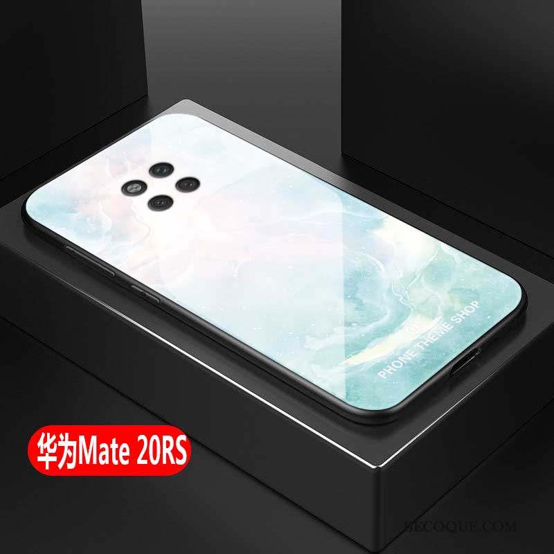 Huawei Mate 20 Rs Créatif Silicone Verre Tout Compris Coque De Téléphone Incassable