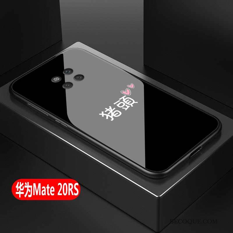 Huawei Mate 20 Rs Fluide Doux Coque De Téléphone Silicone Protection Incassable Personnalité