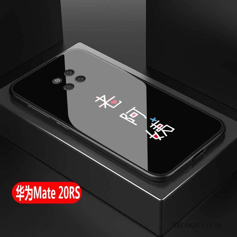 Huawei Mate 20 Rs Fluide Doux Coque De Téléphone Silicone Protection Incassable Personnalité