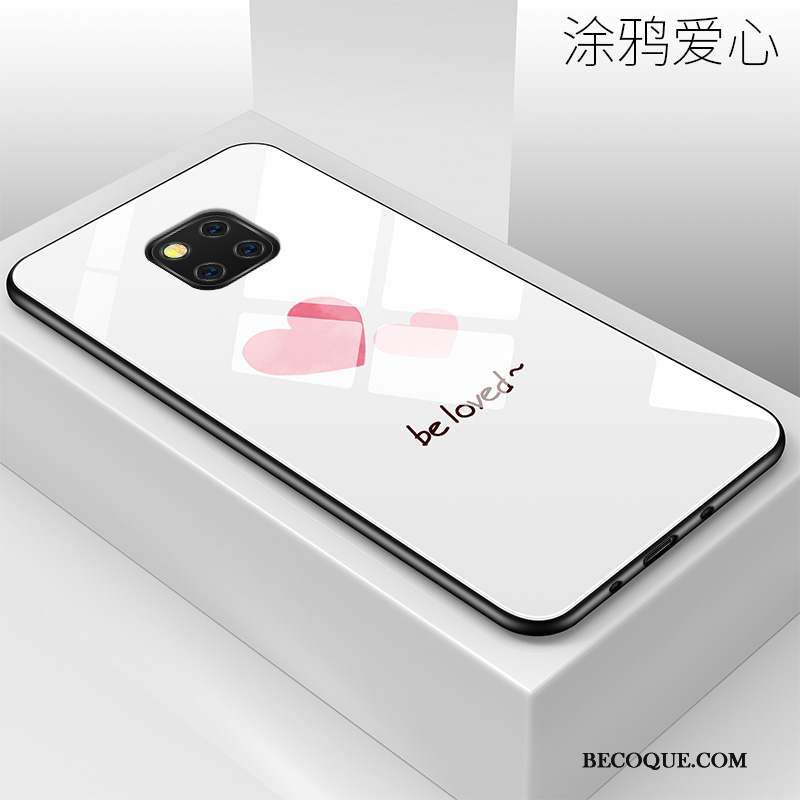 Huawei Mate 20 Rs Protection Blanc Coque De Téléphone Étui Amoureux Tout Compris